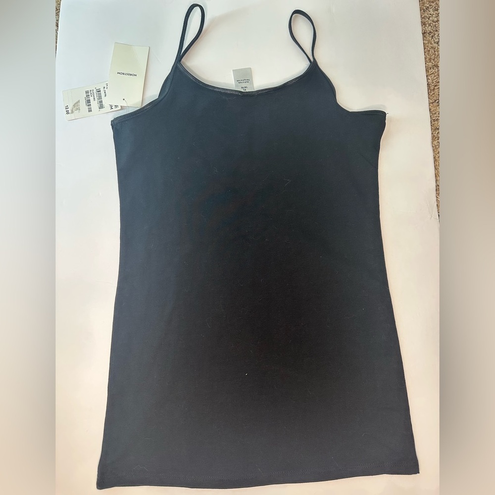 Nordstrom Juniors Classic Black Camisole Size 14/16 - Picture 7 of 7